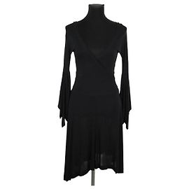 Yves Saint Laurent Schwarzes Kleid Schwarz