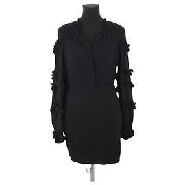 Isabel Marant Vestido de algodón negro Negro