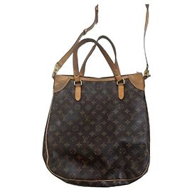 Louis Vuitton Monogram Tasche aus braunem Canvas Braun Monogramm
