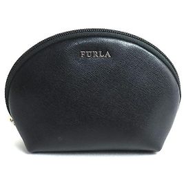 Furla Pouch Set Black