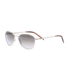 Oliver Peoples Óculos de sol dourados e marrons Dourado