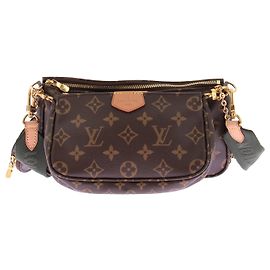 Louis Vuitton Borsa a spalla 'Multi Pochette' monogramma marrone Marrone