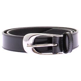 Aeyde Ceinture cuir noir Noir