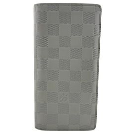 Cartera Larga Brazza N60335 de Louis Vuitton Blanco