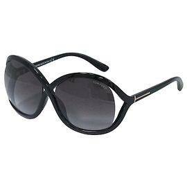 Gafas de sol Bettina de plástico Tom Ford negras Negro