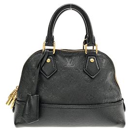 Louis Vuitton Monogram Empreinte Neo Alma BB Handbag Black