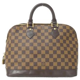 Louis Vuitton Damier Alma PM Handbag Damier ebene