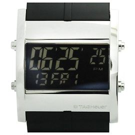 TAG HEUER Microtimer Aço Borracha Relógio Quartz Masculino CS111C Outro