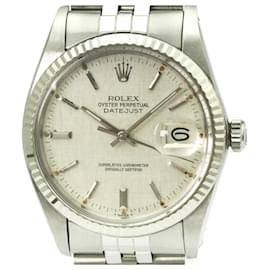 Relógio automático Rolex Datejust em aço e ouro branco 18K Outro