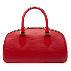 Louis Vuitton Red Epi Jasmine Red