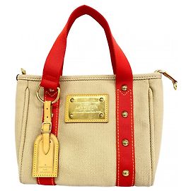 Bolso Tote Louis Vuitton Antigua Cabas PM Beige