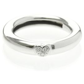 Tiffany & Co Tiffany Friendship Ring in Platinum Silvery