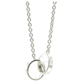 Colar Baby Love Cartier em Ouro Branco Prata