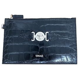 Borsa Clutch Biggie Versace 1006240 Nero