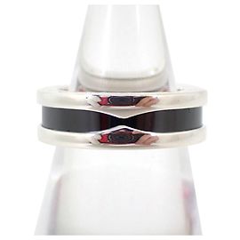 Bulgari Bvlgari B-Zero1 Ceramic and Sterling Silver Ring Other