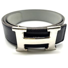 Hermès Hermes Constance Reversible Belt Brown Black