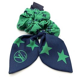 Scrunchie in seta Monogram Star di Louis Vuitton Altro