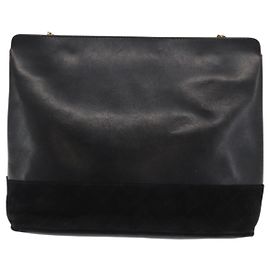 Salvatore Ferragamo Pelle Vintage Nero