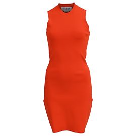 Robe Mini Bodycon VB Body par Victoria Beckham en Viscose Orange Orange