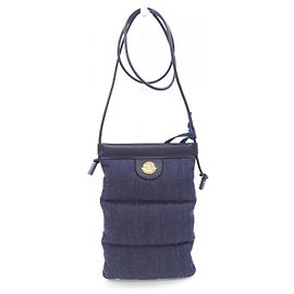 Moncler PUFFY Bag Blue Navy blue