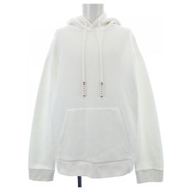 Sudadera de jersey bordada Louis Vuitton Blanco
