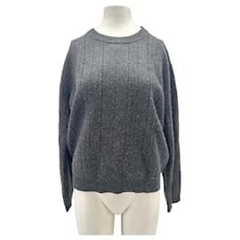Autre Marque ALMINA CONCEPT Wollpullover Grau Grau