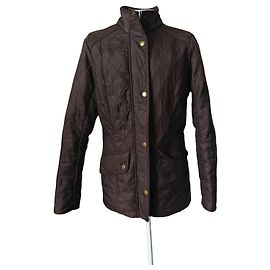 Barbour Steppjacke Dunkelbraun