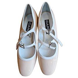 Carel Babies sapatilhas em verniz rosa Rosa Branco