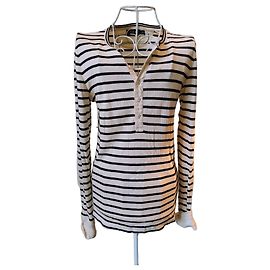 Camisa Rayada Ralph Lauren Negro Blanco