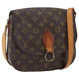 LOUIS VUITTON Borsa a Spalla Monogram Saint Cloud GM M51242 LV Auth 169621 Monogramma