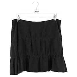Miu Miu Minigonna nera Nero