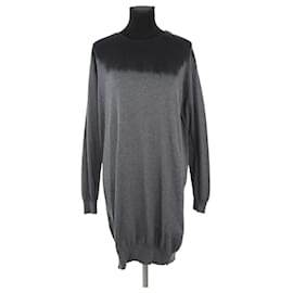 Yves Saint Laurent Robe grise Gris