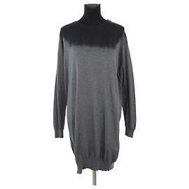 Yves Saint Laurent Vestido gris Gris