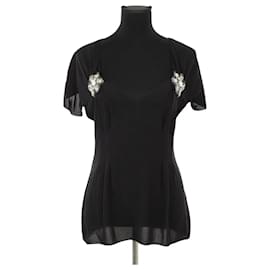 Prada Schwarze Bluse Schwarz