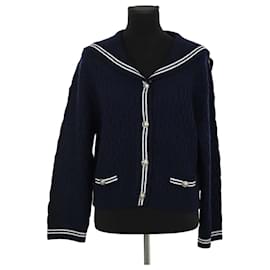 Maje Blauer Cardigan Blau