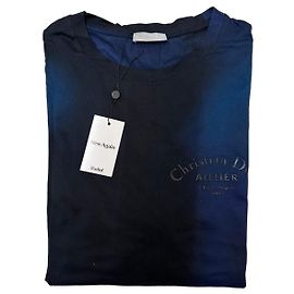 Camiseta Christian Dior Atelier XL Azul Azul escuro