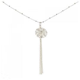 Autre Marque Collana 2way in Au750 e Diamanti Argento