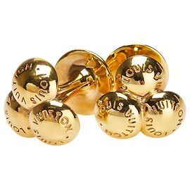 Abotoaduras Bouquet de Clous Louis Vuitton Dourado