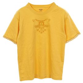 Hermès Top in cotone Hermes Giallo