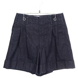 Bermudas de seda e algodão COMME des GARCONS Azul Azul marinho