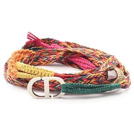 Cinturón multicolor NATURAL Christian Dior Multicolor