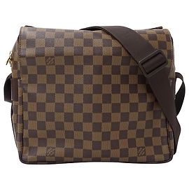 Louis Vuitton Damier Naviglio Shoulder Bag Damier ebene