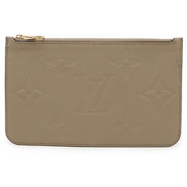 Louis Vuitton Monogram Empreinte Neverfull MM Tasche Grau