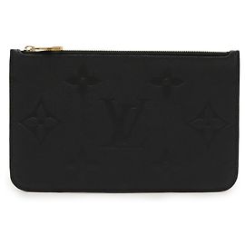 Bolso Neverfull MM en Monogram Empreinte de Louis Vuitton Negro