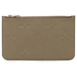 Louis Vuitton Monogram Empreinte Neverfull MM Tasche Grau