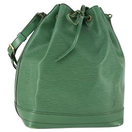 LOUIS VUITTON Bolsa de Ombro Epi Noe Verde M44004 LV Auth 169347 Verde