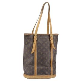 LOUIS VUITTON Bolsa de Ombro Monogram Bucket GM M42236 LV Auth bs33062 Monograma