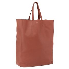 Céline CELINE Tote Bag Leather Pink Gold Auth ep13177 Pink Golden