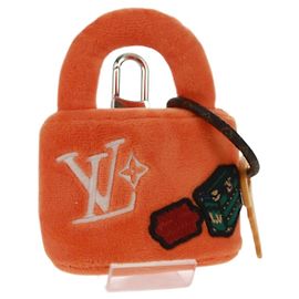 LOUIS VUITTON LV Lucky Rock Charm de Bolsa de Pêlo Laranja M03107 LV Auth 170579SAM Laranja