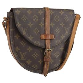 LOUIS VUITTON Bolsa de Ombro Monogram Chantilly MM M51233 LV Auth hk3411 Monograma